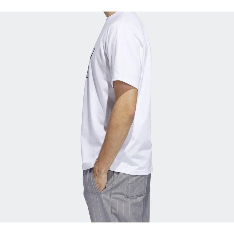 Adidas Originals Buddy Tee With Cartoon Trefoil Men Tops White GJ2685