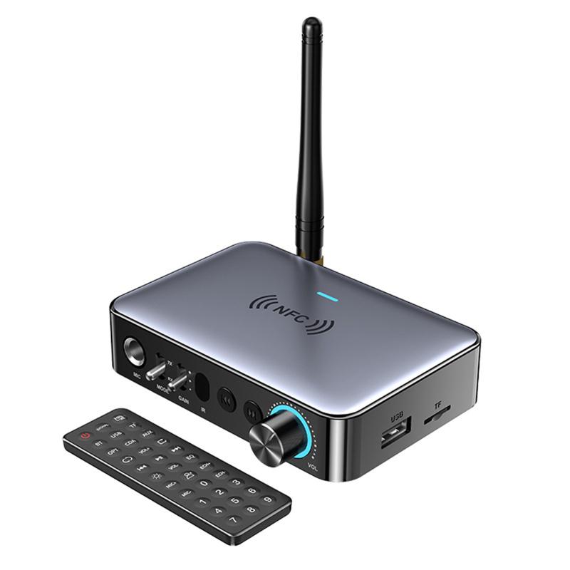 

M16 Bluetooth-совместимый 5.1 аудиоприемник-передатчик 3D Surround Stereo Music Беспроводной адаптер с микрофоном