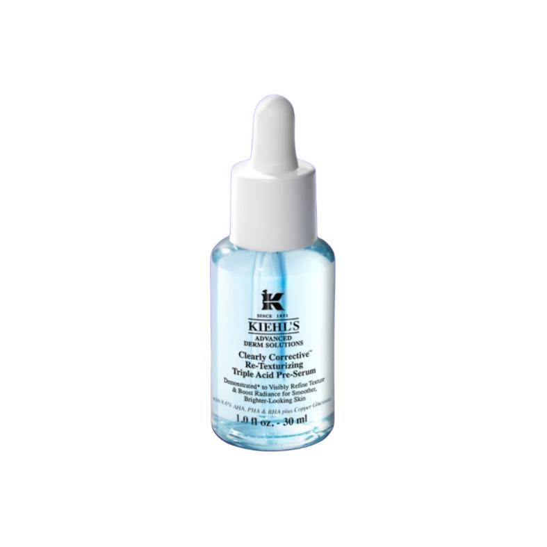 Kiehl s Clearly Corrective™ Ежедневный тройной кислотный пилинг-сыворотка для обновления текстуры кожи 30ml