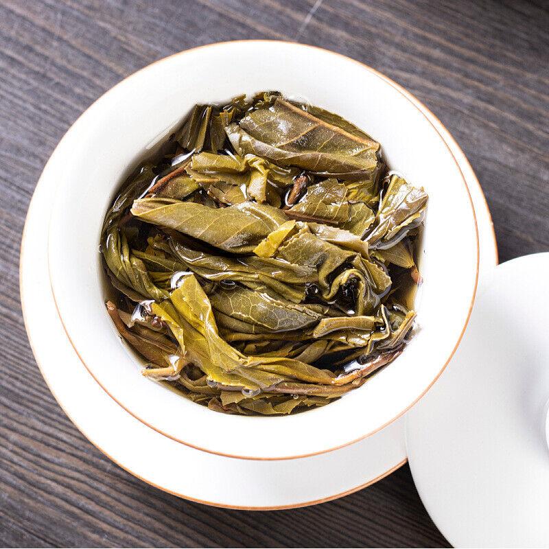 357g Yunnan Pu'er Raw Tea Aged Tree Spring Puerh Green Tea Cake Pu-erh Shengcha