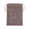 Velvet Hotel Hair Dryer Storage Bag - Dustproof, Drawstring Closure, Ideal for Guest Rooms and Laundry.