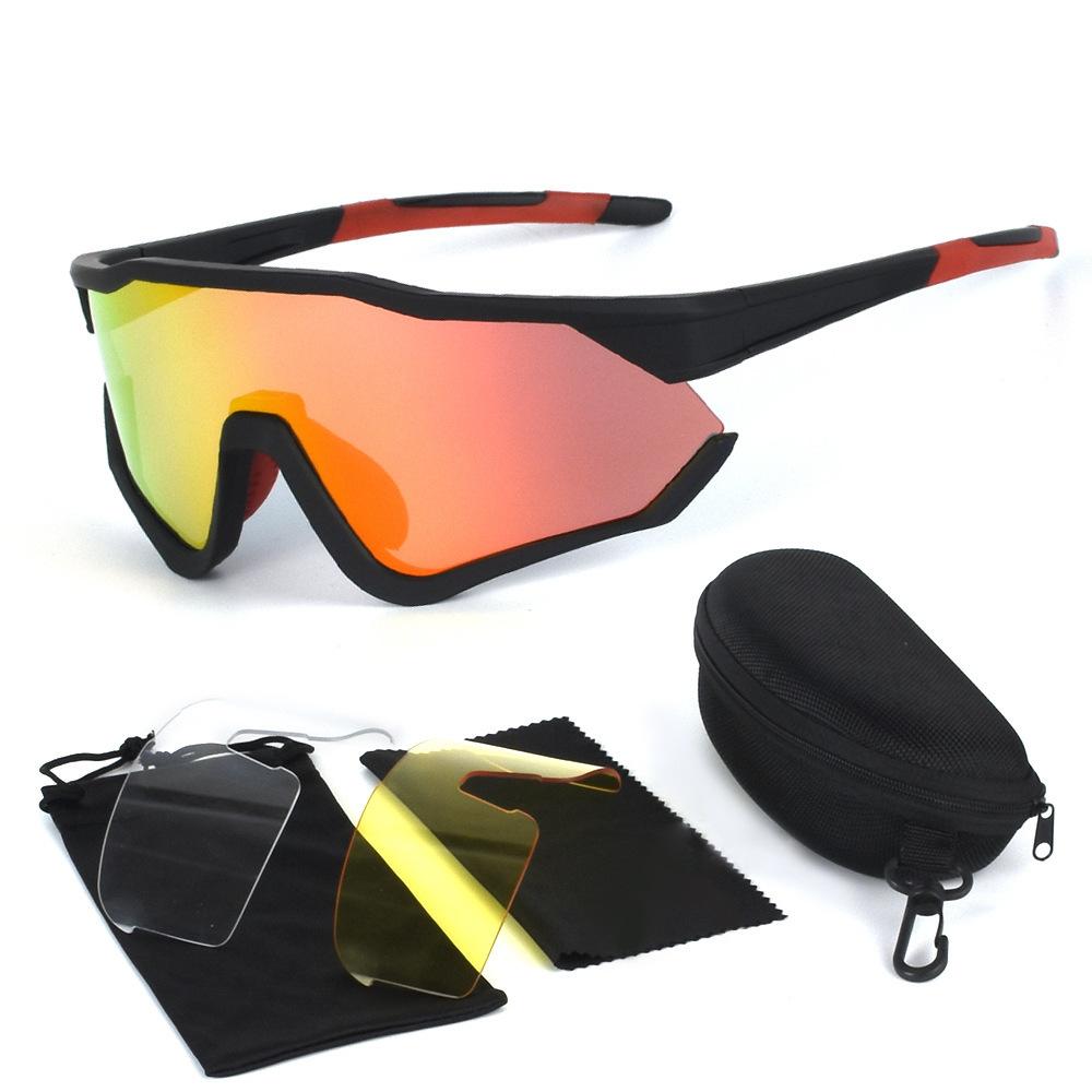 Large Frame Outdoor Cycling Glasses Men's and Women's Sunglasses Windproof Sand Mountain Cycling Sunglasses Sports Goggles