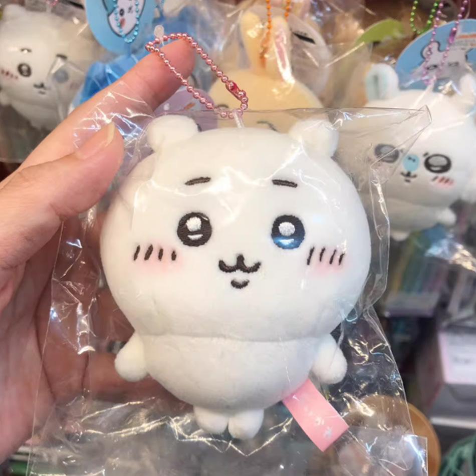 Chiikawa Anime 10cm Plush Doll Kawaii Usachi Keychain Cute Hachiware Stuffed Pendent Backpack Ornament Anime Toy Gift