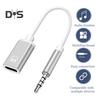3.5MM Male To Female Type C Audio Cable Headphone Adapter for Mp3 Player Laptop Tablets Noise Cancelling Lossless Audio Headset Adapter
