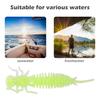 10pcs Simulation Insect Baits Portable Fishing Lures Reusable Soft Fishing Baits 55MM Type I