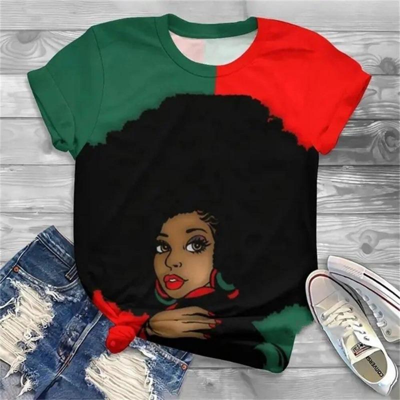 Bohemia Girl 3d Printed Kids Adult T-shirt Summer Women's Casual Outdoor Girl Short Sleeve Tees Top Pullover