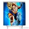 Anime Dragon Ball Burdock Broli Goku Vegeta Iv Bath Shower Curtain Waterproof 3D With Hooks For Kids Bathroom Bathtub Decoration