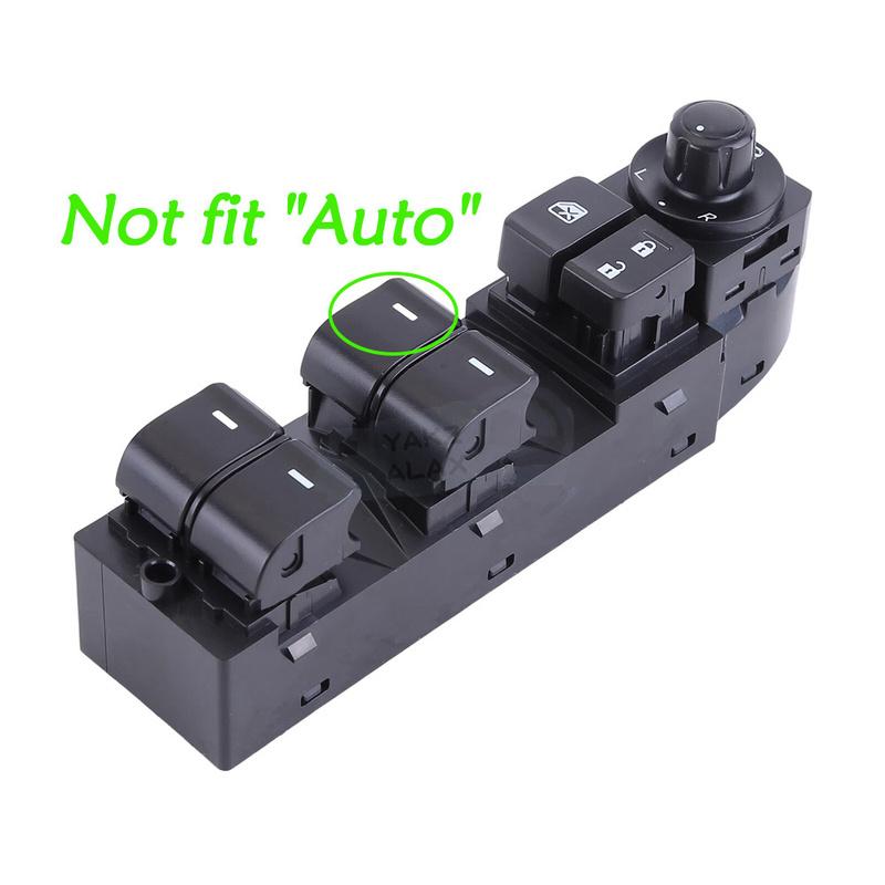 Left Driver Side Master Power Window Control Switch for Mazda 6 Atenza 2014 2015 2016 2017 2018 GV9B-66-350 GV9B-6635 Auto Parts