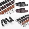 Trendy 2024 Punk Women's Double Row Belt Stylish Casual Denim Belt For Fashionistas