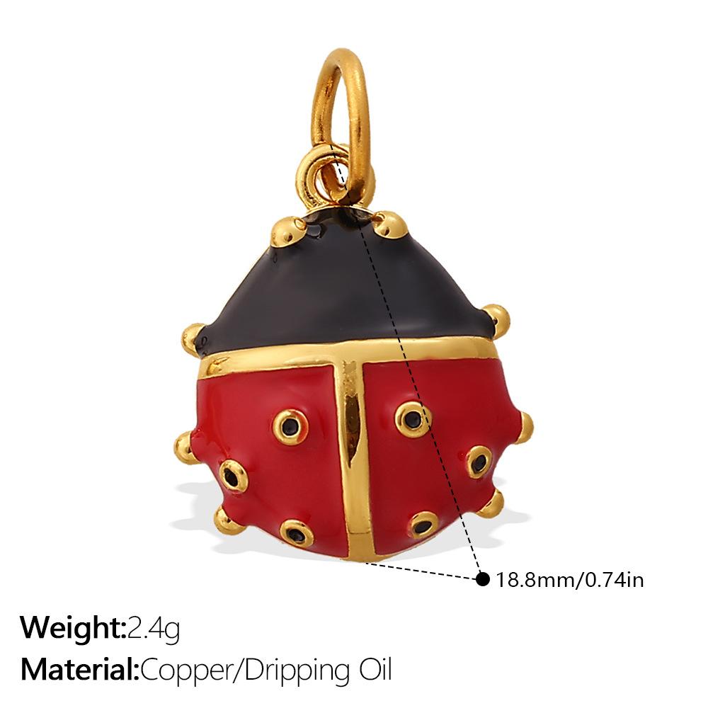 Cartoon Color Oil Drop Pendant Accessories Cute And Diverse Ice Cream Flower Diy Earrings Pendant