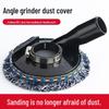 Dustless Angle Grinder Cover for Concrete & Wall Renovation