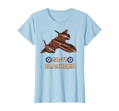 American SR-71 Blackbird reconnaissance aircraft T-shirt
