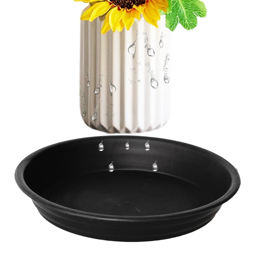 5PCS Plastic Plant Pot Saucer Drip Trays Saucers Indoor Outdoor Round Flower Pot Trays 28cm Flowerpot Trays Home Garden Supplies