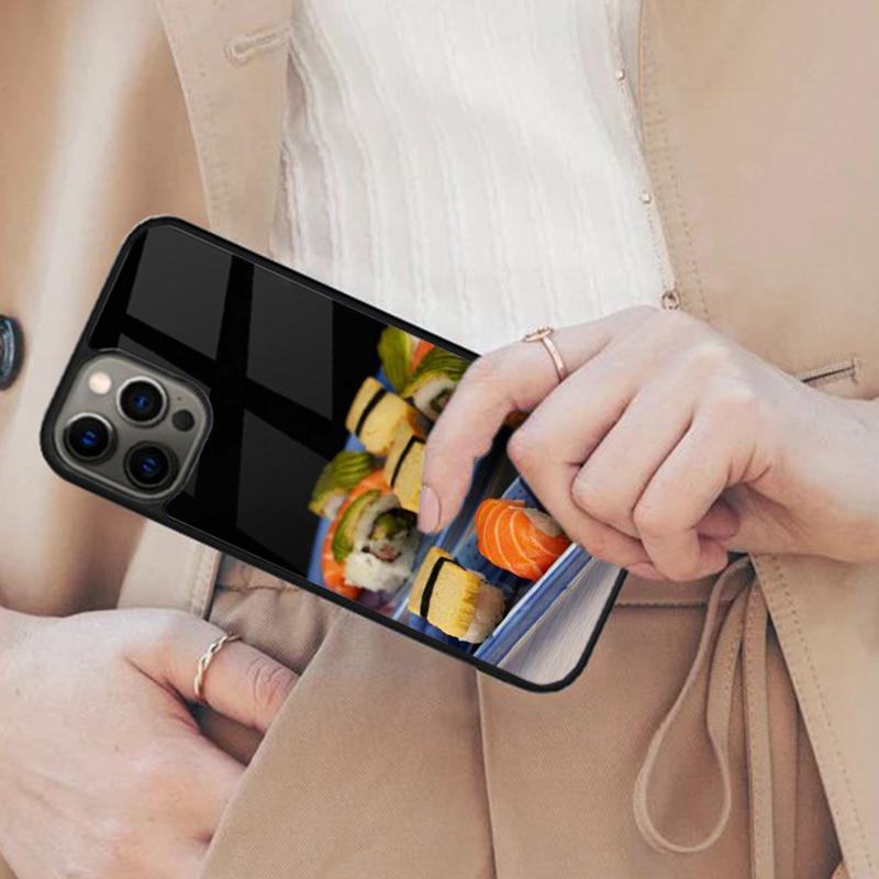 Japanese cuisine Sushi food Magnetic Phone Case For APPLE iPhone 17 Air 16 14 13 12 Pro Max 15 Plus Wireless MagSafe Cover