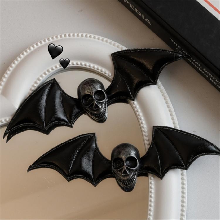 Cool Girls Barrettes Dark Harajuku Halloween Hair Clips Party Costume