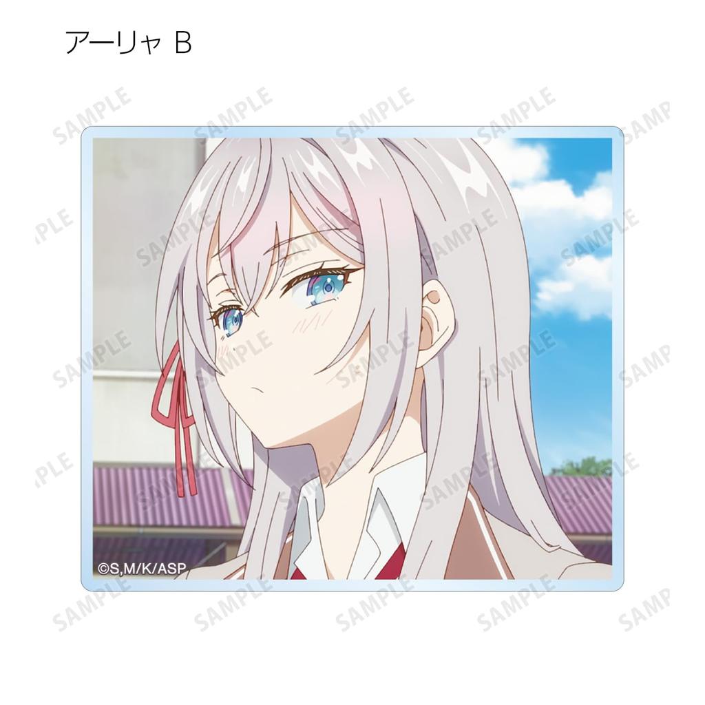 TV Anime "Alya-san, My Neighbor, Sometimes Whispers in Russian" Trading Alya-Only Scene Acrylic Cards Box of 10