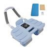 Automatic Rebound Ab Wheel with Elbow Support & 4-Wheel Stability – Includes Timer