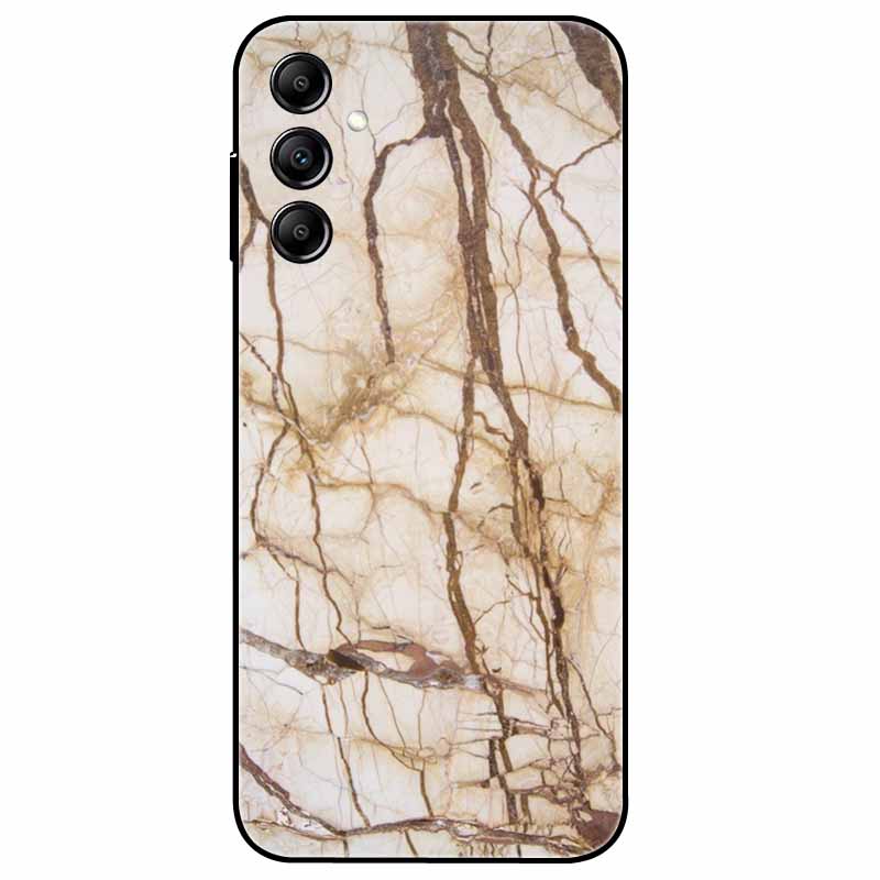 Hülle Für Samsung Galaxy A54 5G A34 A24 S23 Hülle Blume Marmor TPU Weiche Silikonhülle für GalaxyA54 A 34 Bemalte Handyhüllen