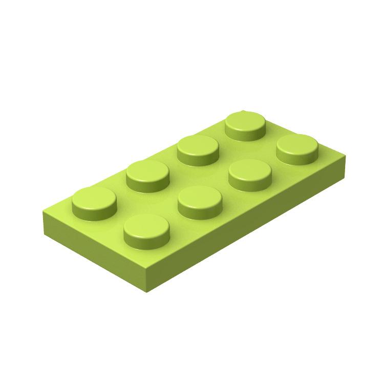 MOC 3020 Assembles Particles  Accessories Components 2x4 Normal Board 20PCS Bricks Colorful Building Blocks Educational Toy City