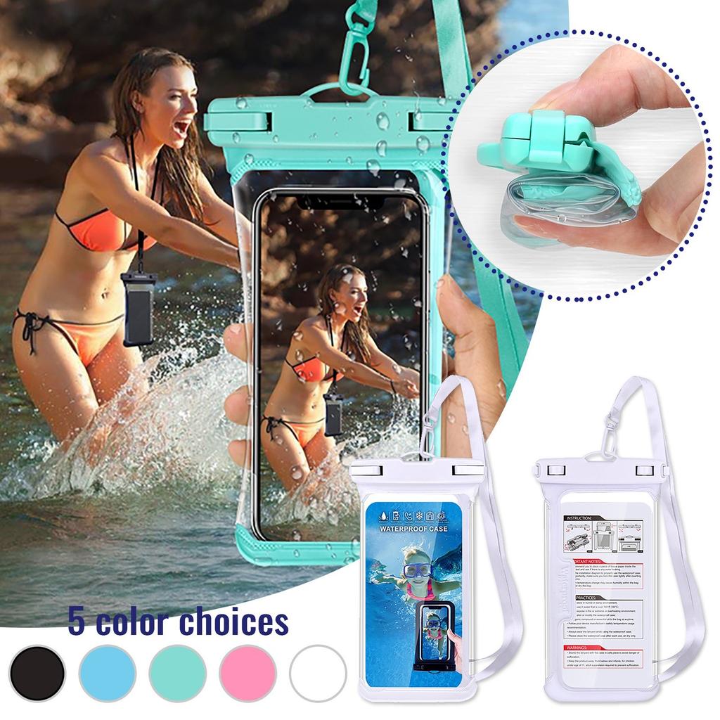 Waterproof Floating Pouch Dry Bag Case Cover For Cell Phone Touchscreen