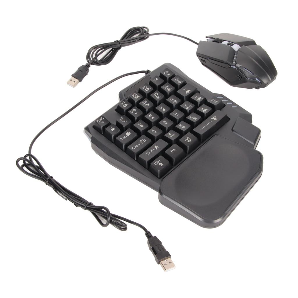 Wired Keyboard Mouse Converter Set Plug and Play High Sensitivity Mobile Game Converter Adapter for