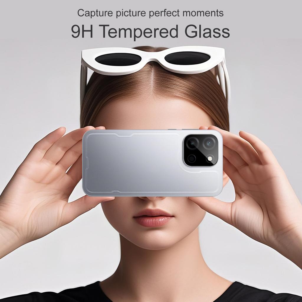 For OnePlus Turbo 6 5G Glass IMAK High Definition Glass Lens Film Self-positioning Version Black Version