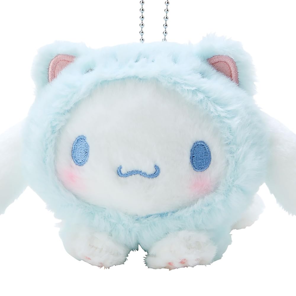 Sanrio "I Love Cats" Mascot Holder, Cinnamoroll, 10 x 11.5 x 9.5 cm, Character 446947