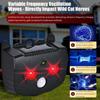 Waterproof Ultrasonic Animal Repeller Infrared Sensing Animal Repellent Device  Coop Protection