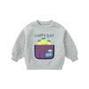 Dudu Family Kids' Skin-Friendly Autumn Cartoon Sweatshirt