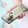 Funny Cat Dog Phone Case For Xiaomi Redmi Note 11 10 9 8 Pro 11T 5G 10T 10S 9S 9T 9i 9C 9A 8T Soft TPU Black Cover Coque Funda