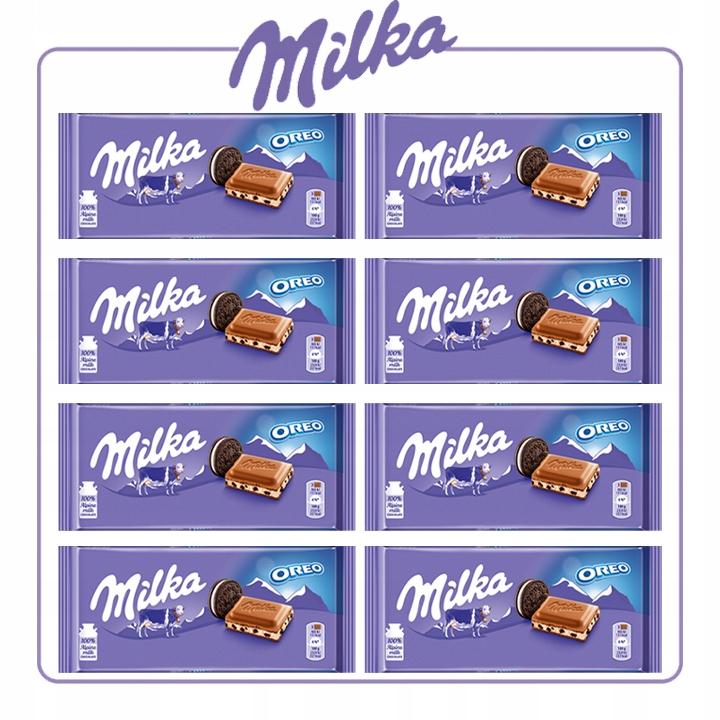 Milka Czekolada Oreo 8X100G