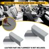 Fits Honda 2009-2015 Pilot Front/Rear Leather Door Armrest Panels Cover 4pcs OEM