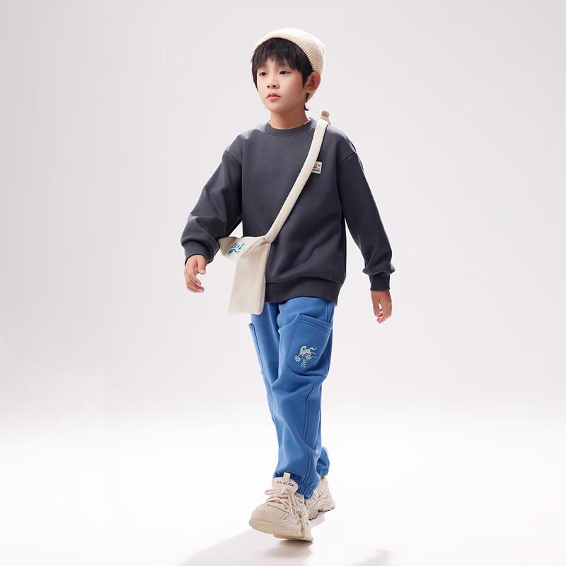 EBAER Kids Fleece-Lined Crewneck Sweatshirt 120