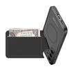 Dux Ducis Rafi II hoesje voor Samsung Galaxy S25 met standaard en portemonnee - zwart