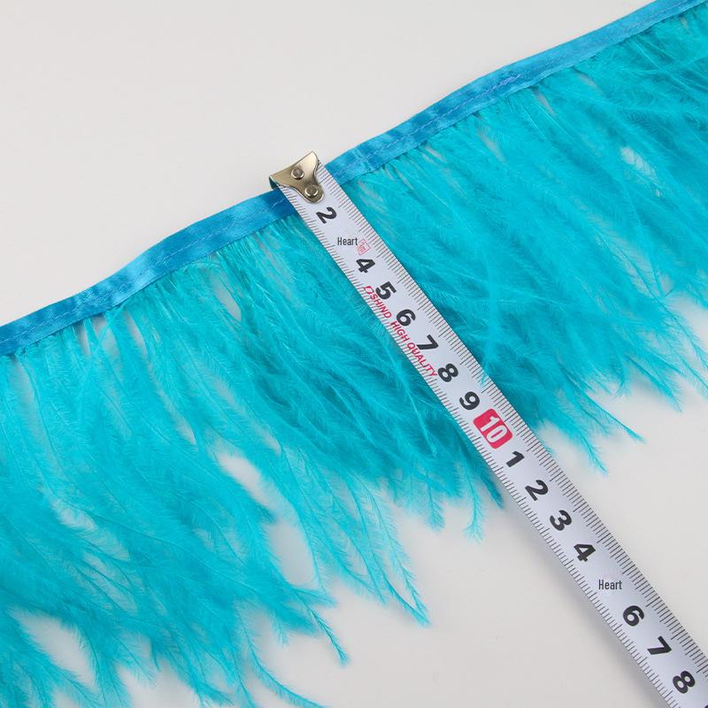 Ostrich Feathers for DIY Jewelry, Clothing Accessories, Cuffs, and Skirt Decoration