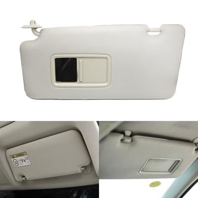 Car Interior Front Left / Right Sun Visor Panel Sunvisor with Makeup Mirror For Nissan Tiida 2005 2006 2007 2008 2009