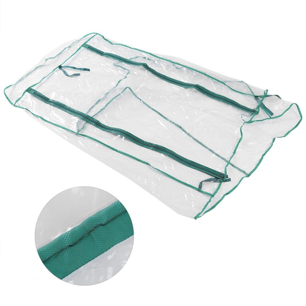 Easy Setup PVC Greenhouse Cover 2 Tier Mini Garden Warmer Cover Without Stand Transparent Sunroom Indoor Planting