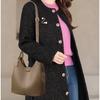 Damen Französische Handtasche Schulter Crossbody Tasche