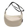Lazy Wind Crescent Moon Bag Women'S Niche Simple Messenger Bag Dumpling Bag Sports And Leisure Wind Shoulder Bag Large Capacity Women'S Bag