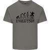 Evolution of a DJ Music DJing Vinyl Decks Unisexs Light Cotton TShirt
