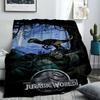 Fluffy Blanket  J-Jurassic Park Bed Sofa Camp Nap Bedroom Decor Bedspread Soft Fleece Home Textile Birthday Wedding Gift Blanket