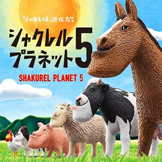 

120 Набор Shakrel Planet 5 Sheep and Pig 2 типа Коллекция Gacha Gashapon йен~