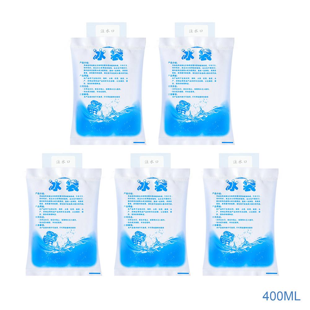5pcs Gel Ice Packs Reusable Cold Compress Packs For Injuries,Pain Relief,Safe Eco-Friendly Hot And Cold Gel Iceing Bag