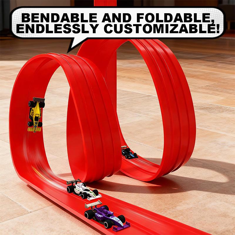 Cross-border Anti-Gravity DIY Double Track Racing Car Toy for Kids