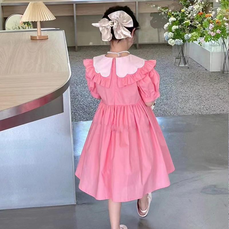 Cute Princess Dress For Girls Summer Stylish Sleeveless Sundress Fashionable Children Clothing