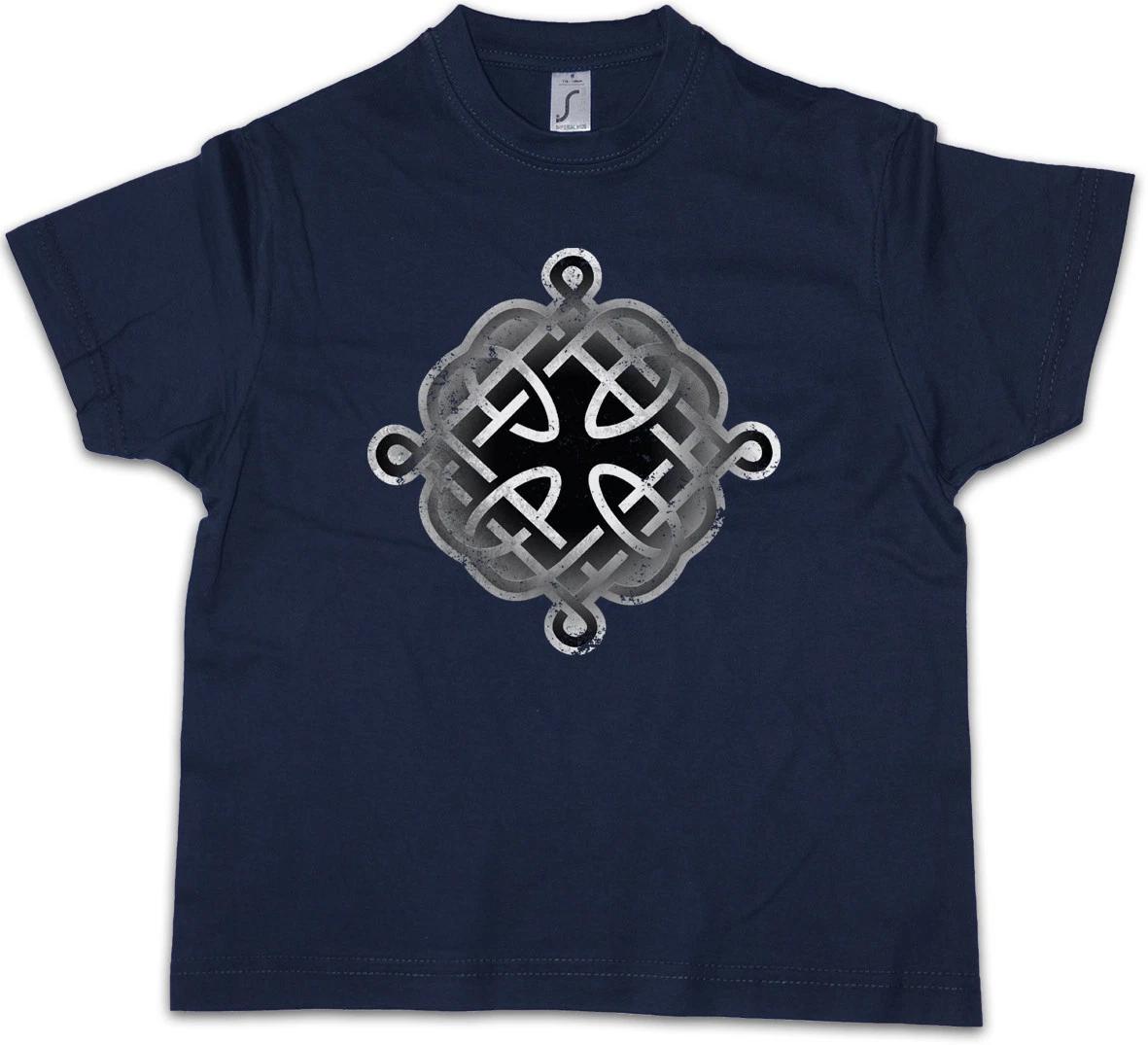 CELTIC KNOT LOGO SIGN XII Kids Boys T-Shirt Celts Thor celtic Odin Cross Runes 130