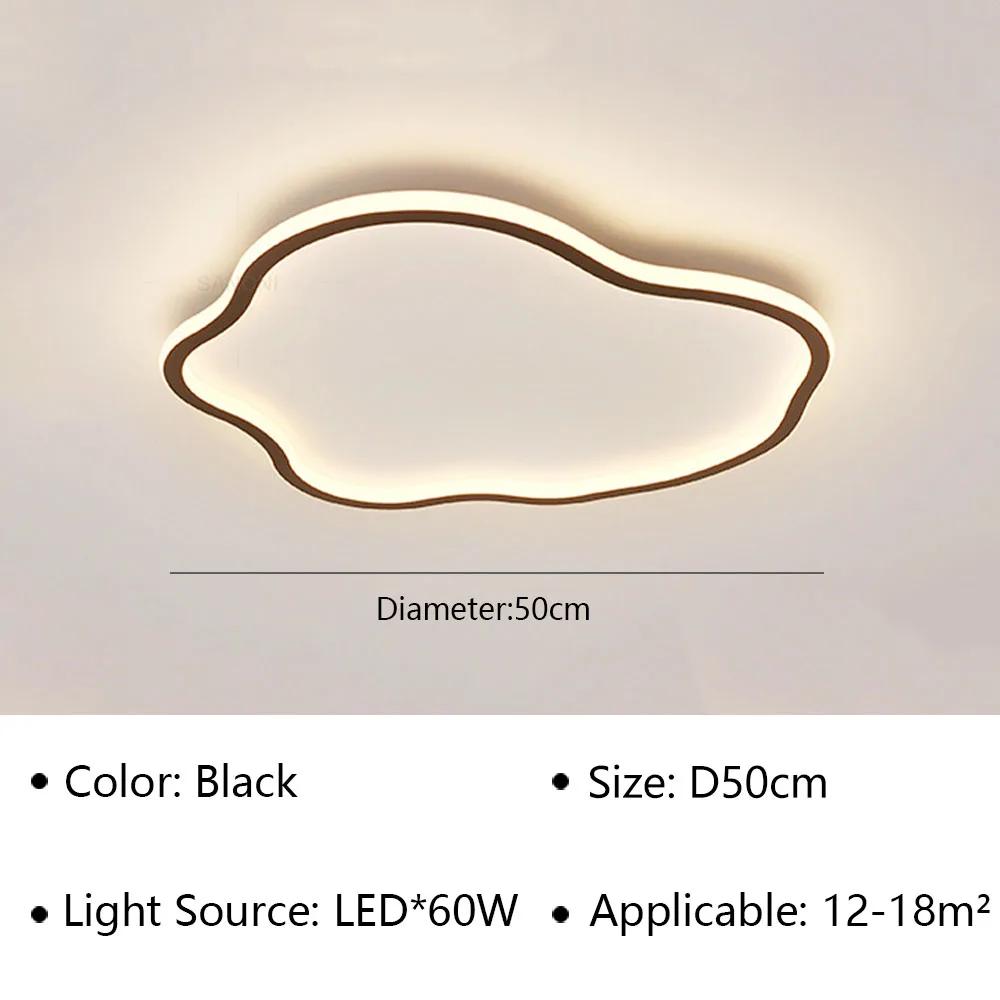 

Современный светодиодный потолочный светильник для гостиной, столовой, спальни, кабинета, ресторана, гардеробной, холла, домашнего декора, внутреннего освещения, светильника Lustre Cold White(no RC)