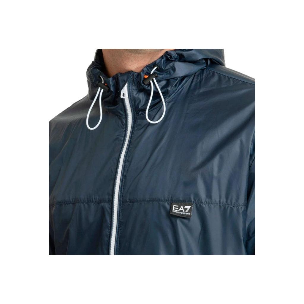 Emporio Armani Ea7 Ss24 Loose Fit Drawstring Hooded Long Sleeve Jacket Men jackets 3DPB17-PN5ZZ-1554