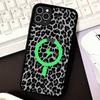 Funda para Teléfono con Estampado de Leopardo y Guepardo Para IPhone 17 16 Pro Max 15 14 Plus 11 13 12 A Prueba de Golpes Magnética Para Cubierta Magsafe