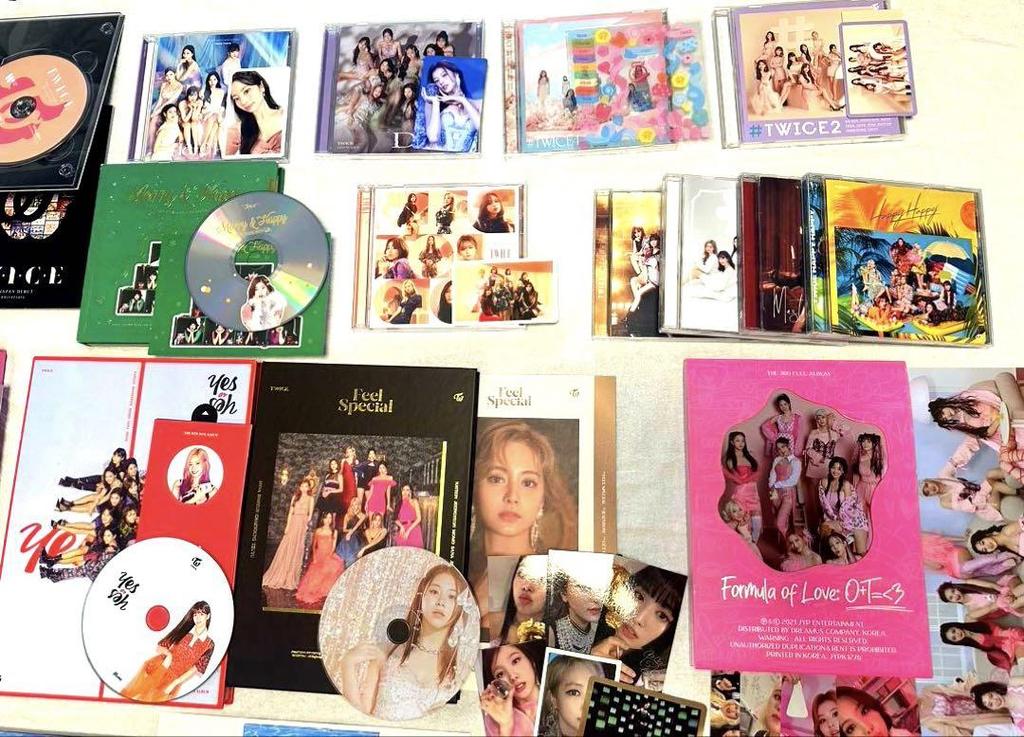 [USED] TWICE CD Bundle + Blu-Ray Including Early Albums